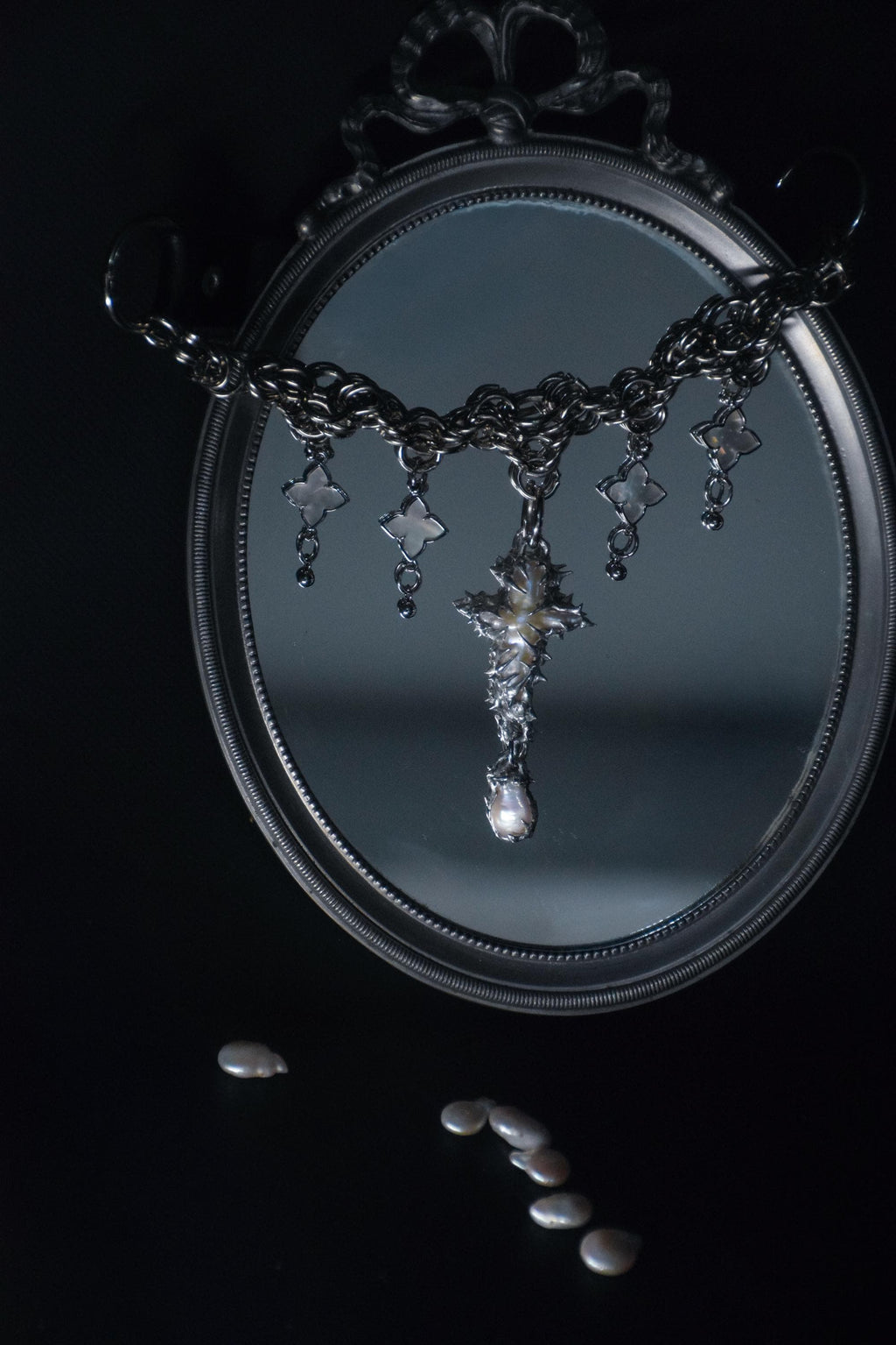DRACULA soft-soldered necklace