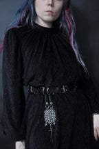 MORGENSTERN CHATELAINE: sword & flail ball