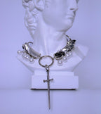BELLE DE NUIT scale mail choker