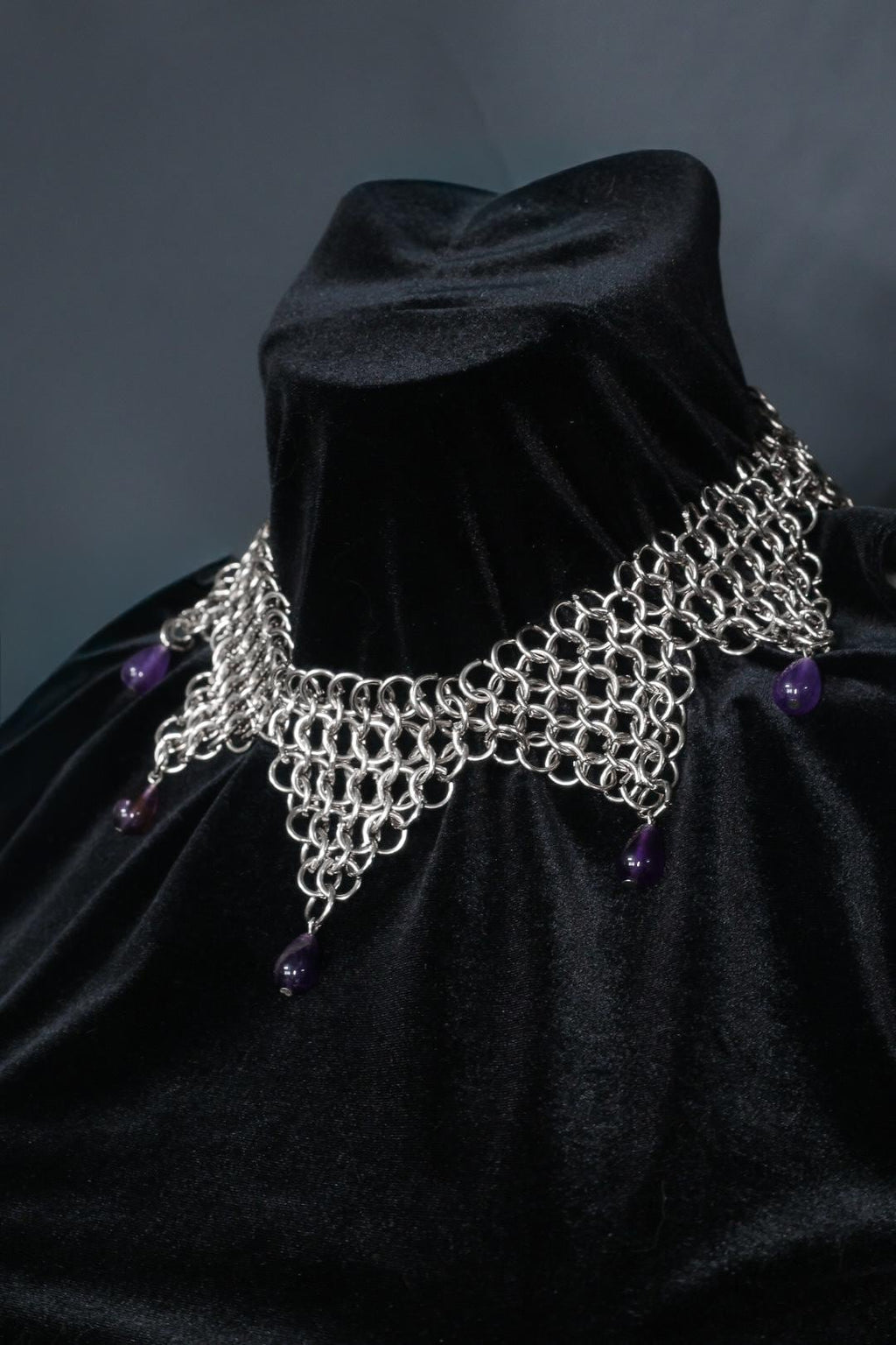 VESPER amethyst necklace