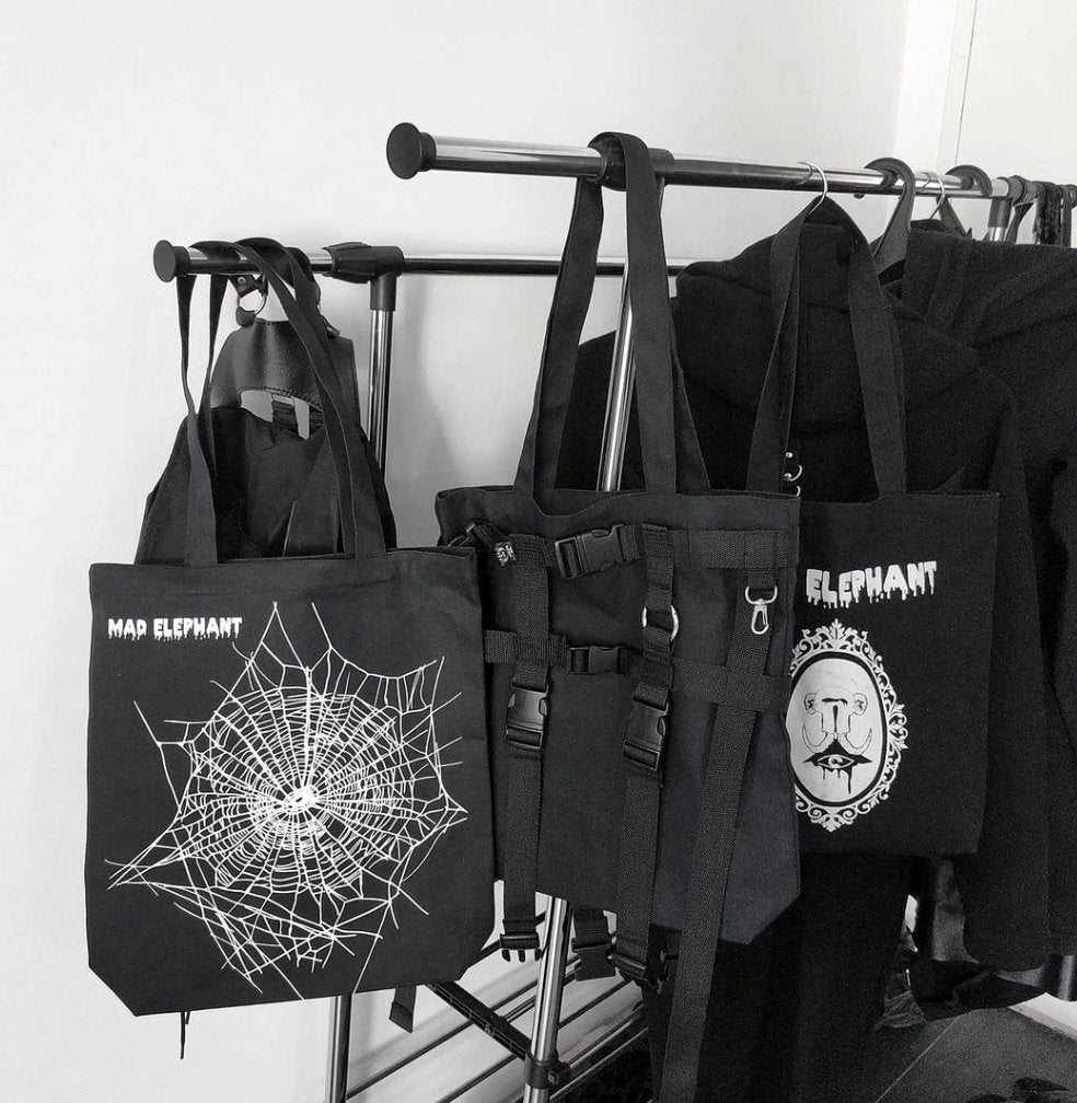 Spider Web Tote Bag