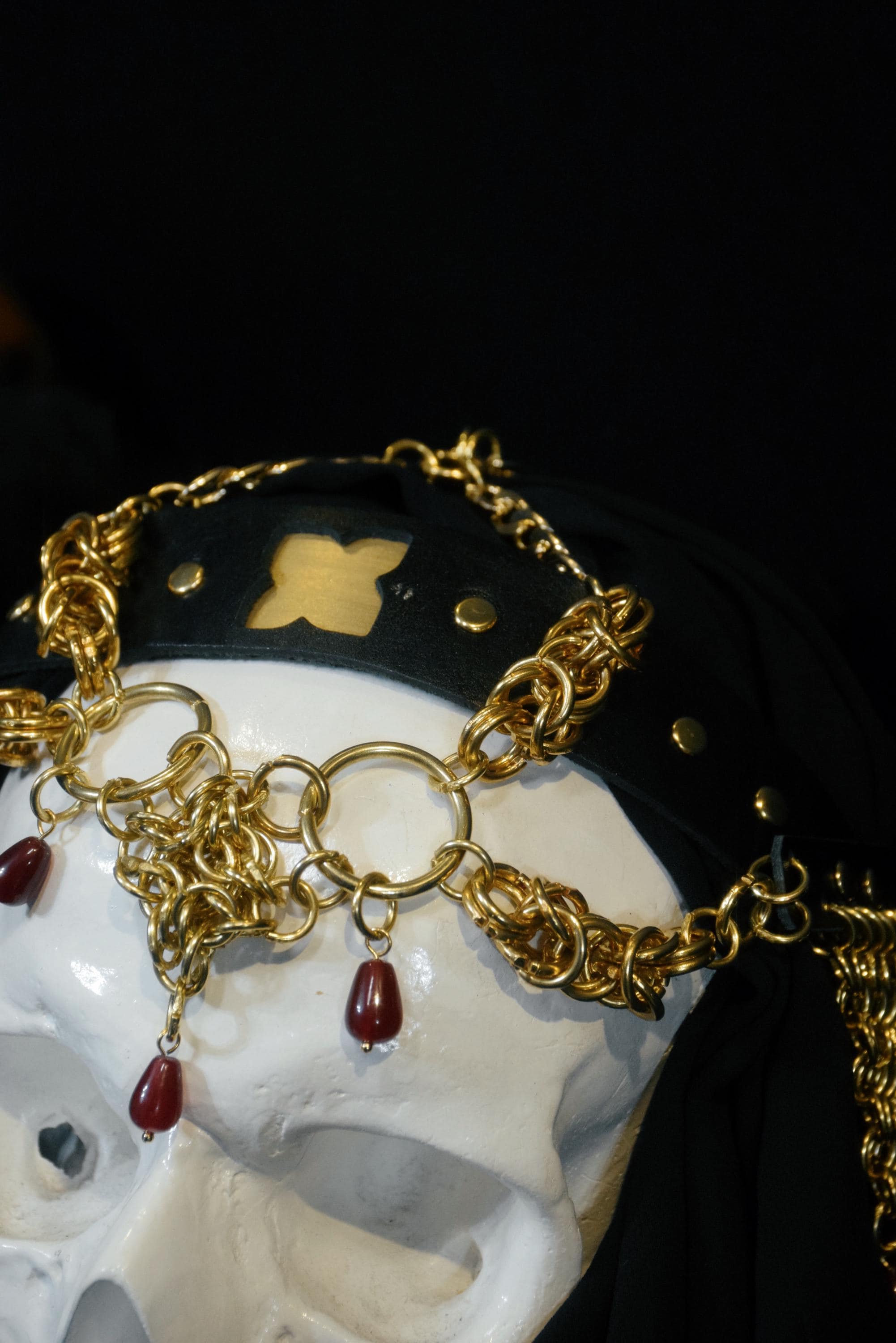 Cranach headpiece & hat band