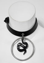 MIDNIGHT CHOKER -Sword, Snake, Moth