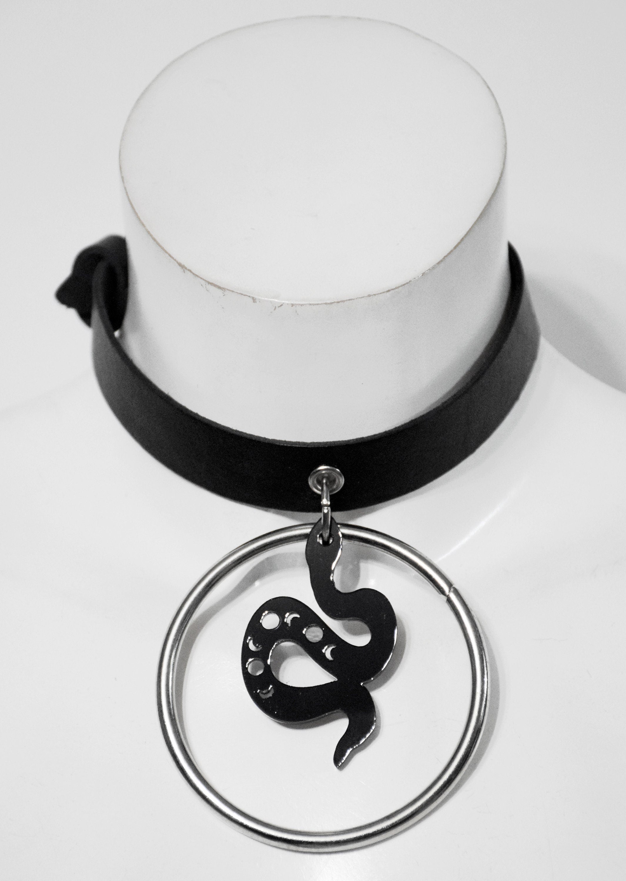 MIDNIGHT CHOKER -Sword, Snake, Moth