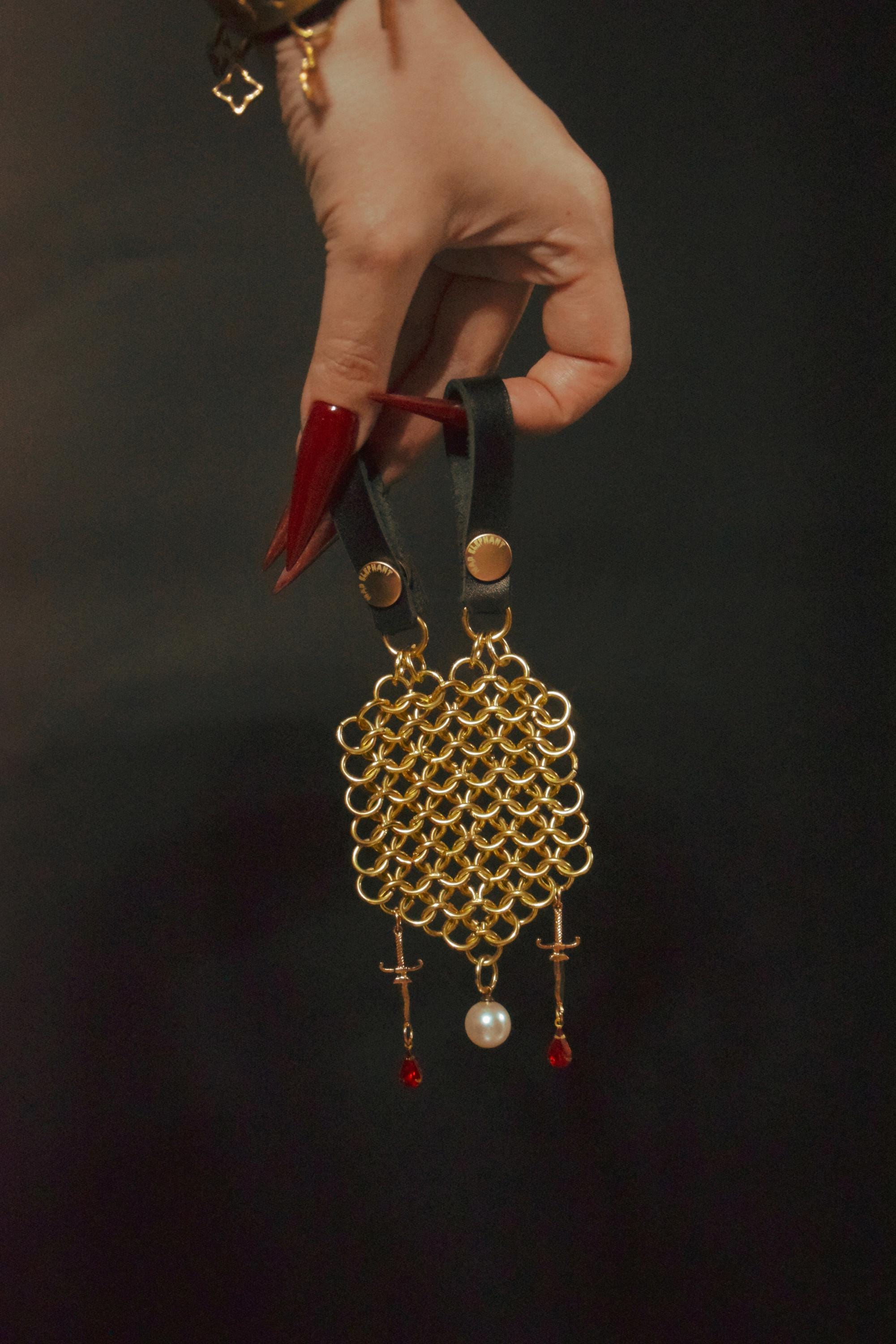 CHAINVEIL Gold Belt chatelaine