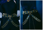 GOLD MAZE belt