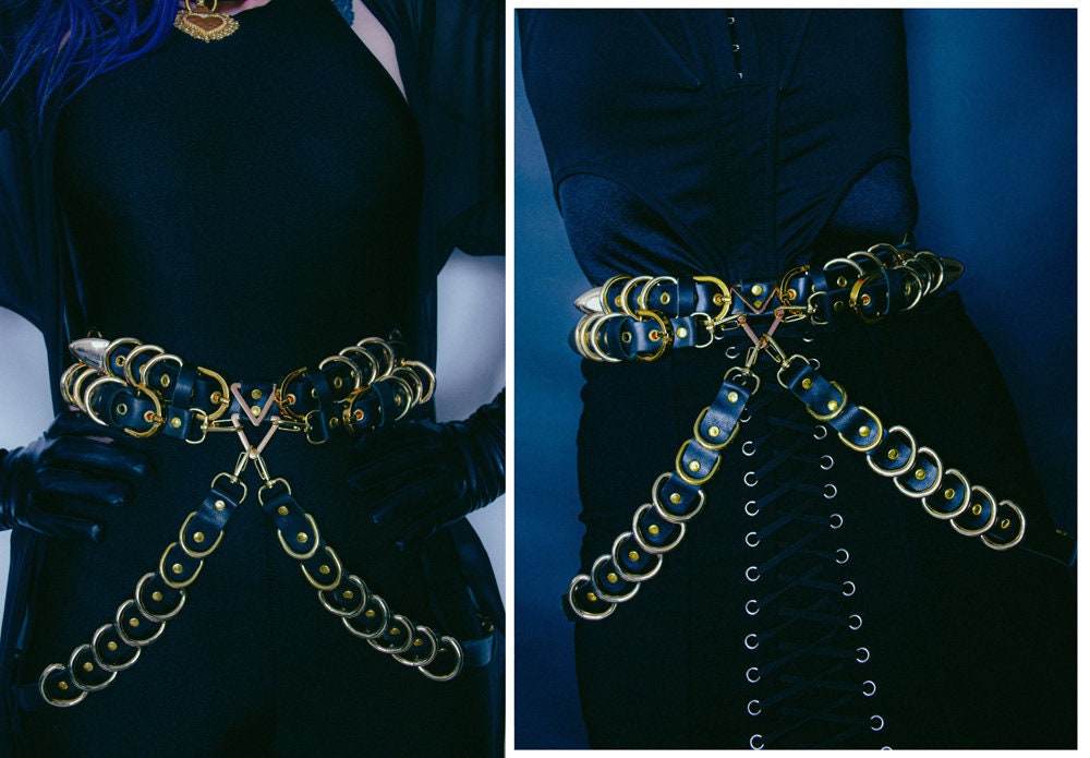 GOLD MAZE belt