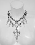 CROSS PEARL NECKLACE