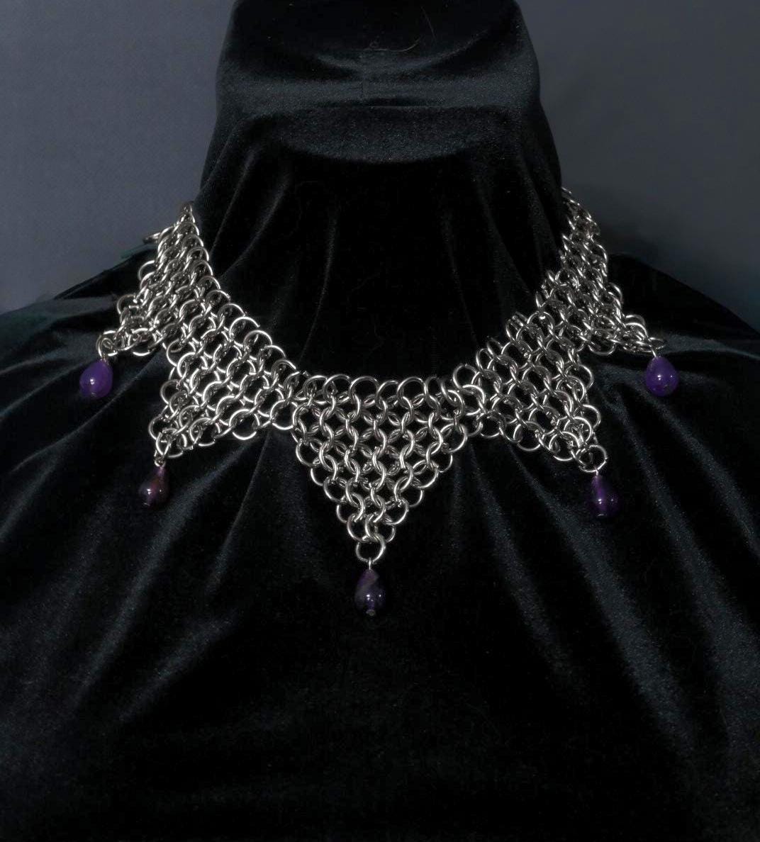 VESPER amethyst necklace