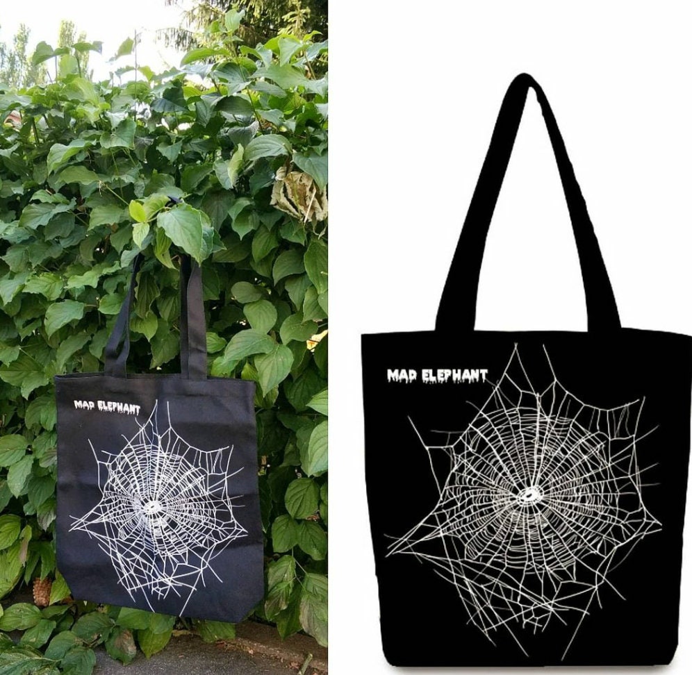 Spider Web Tote Bag
