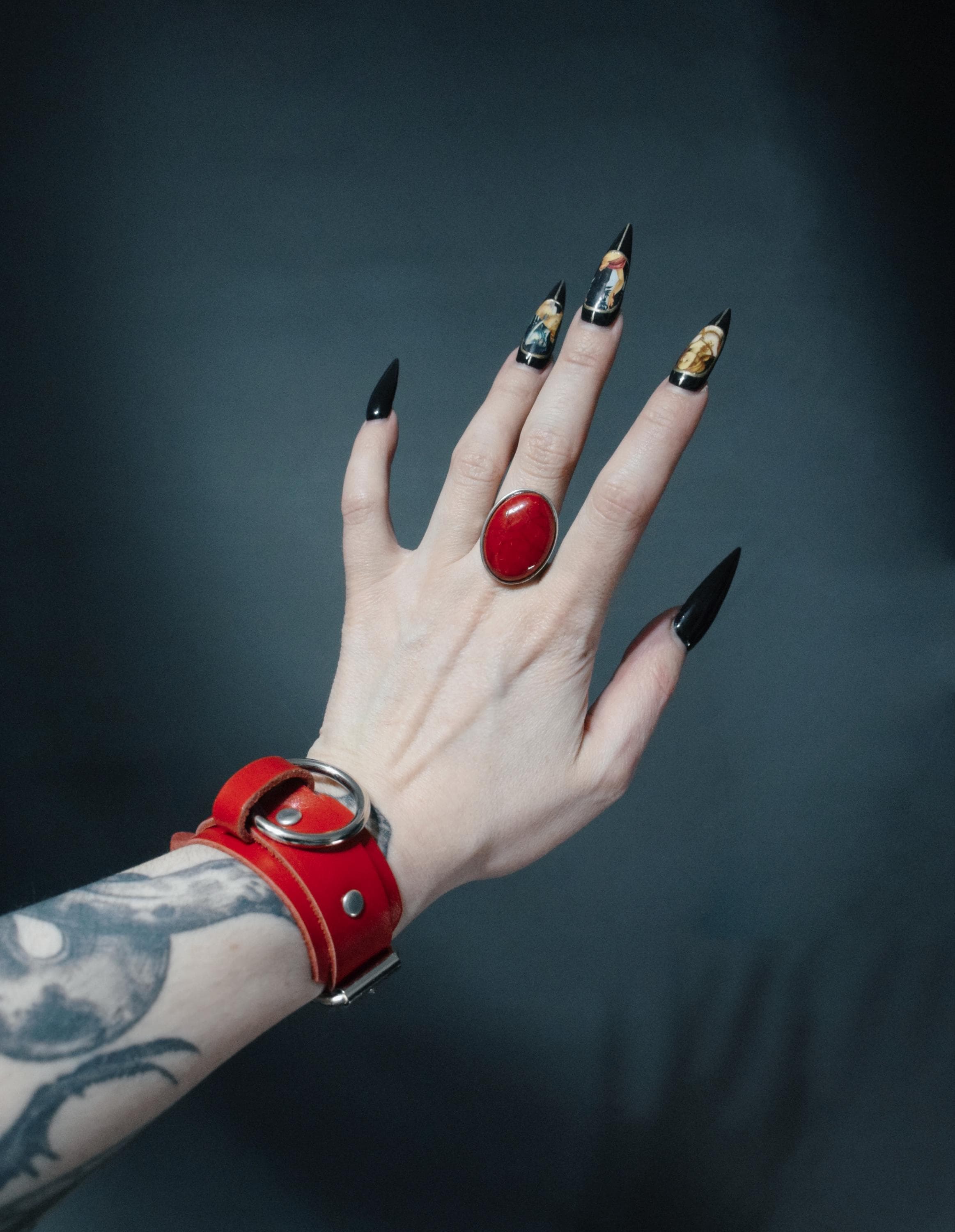 O-RING CUFF: red