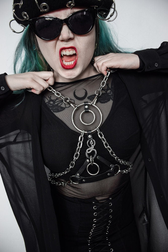 Snake Chain Underbust Harness