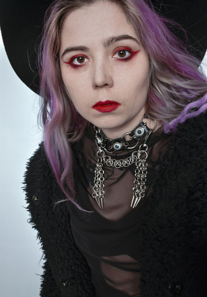 EYECU cuffs /necklace