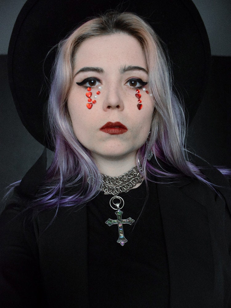 HALIOTIS Cross  Choker