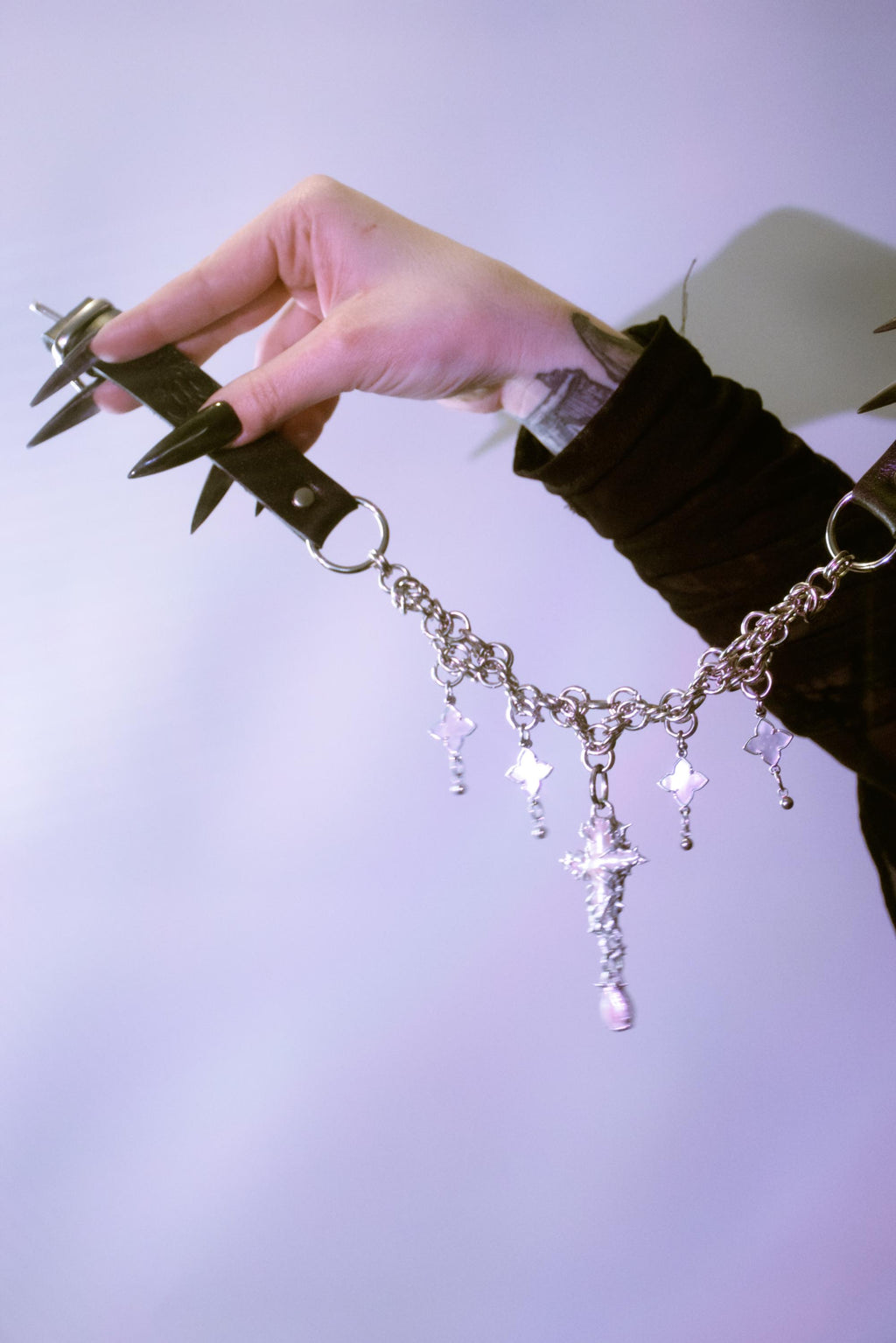 DRACULA soft-soldered necklace