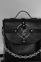 NOIR SNAKE BAG