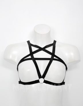 witch cosplay bra harness outfit