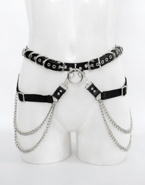 leather unisex harness by madelephantshop Lian belt