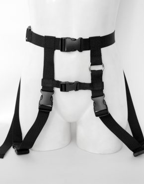 womens techwear garter belt harness