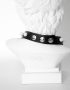 leather choker with studs