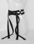 nylon waist harness with long straps and fastex buckle
