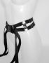 Serenity belt harness is a techwear unisex accessory with fastex buckles and long straps